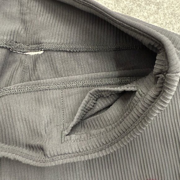 L. Donkey Andy Women's Activewear Stretch Leggings Fitness Yoga, Black, Size L - Picture 4 of 8